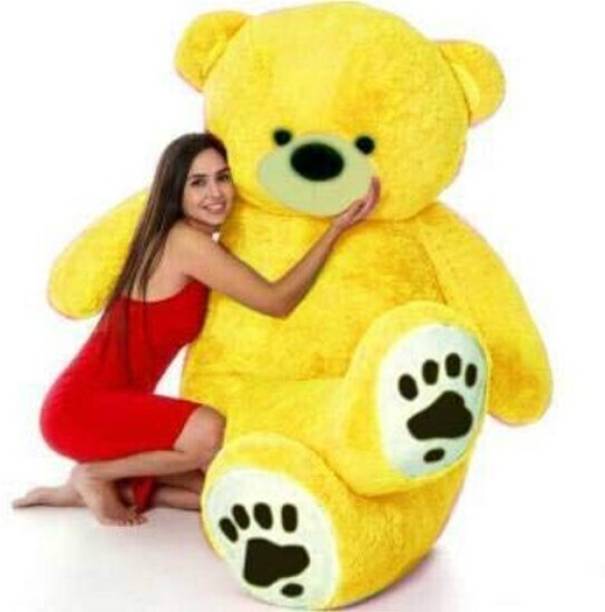 JST SOFT TOYS 3 feet Yellow teddy bear for girls/boys for special birthdays/Valentinedays  - 89 cm
