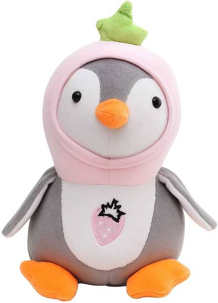 Tinyhugs Adorable Penguin Plush Toy – Stuffed Penguin Toy for Baby Boys & Girls  - 28 cm