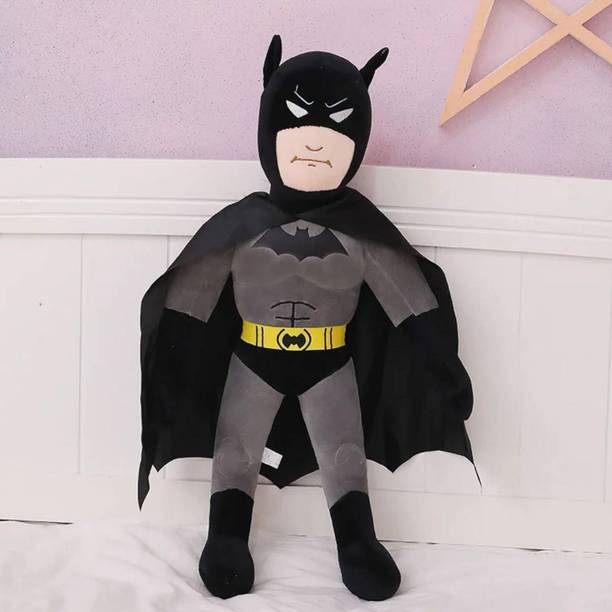 SRE Batman Superhero Plush Toy for Kids Cuddly Collectible Gift for Boys  - 30 cm