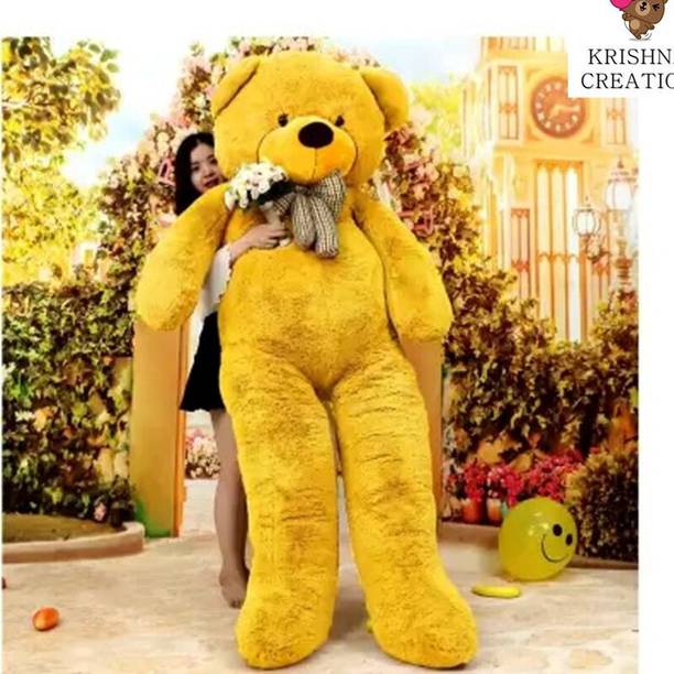 Krishna Creation 5 Feet YELLOW For Girls, Birthday Gift For Girls, Wedding, Anniversary,  - 60 inch