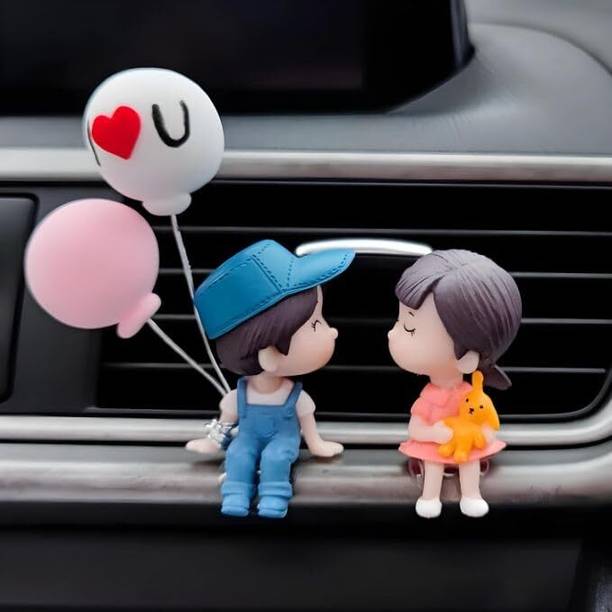 VHD Romantic Couple Showpiece Toy for Home Décor & Gifting T9  - 4 cm