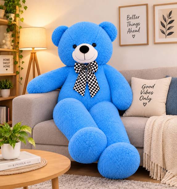Goodhug Soft 5-Foot Giant Sky Blue Teddy Bear – Life-Size Premium Plush Toy  - 151 cm