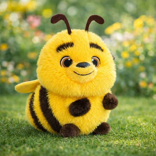 Winkycoo Cute Bumble Bee Soft Toy 25 cm – Premium Plush Stuffed animal toy for girls - 25 cm