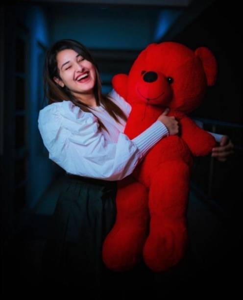 Kexmon 3 Feet Teddy Bear I Love You Jumbo For Some One Special - 90.5cm (Red)  - 90.5 cm