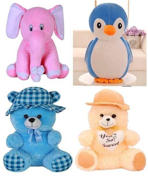 MHK Combo Of 4 Trending Soft Toys For Kids_363 - 18 cm