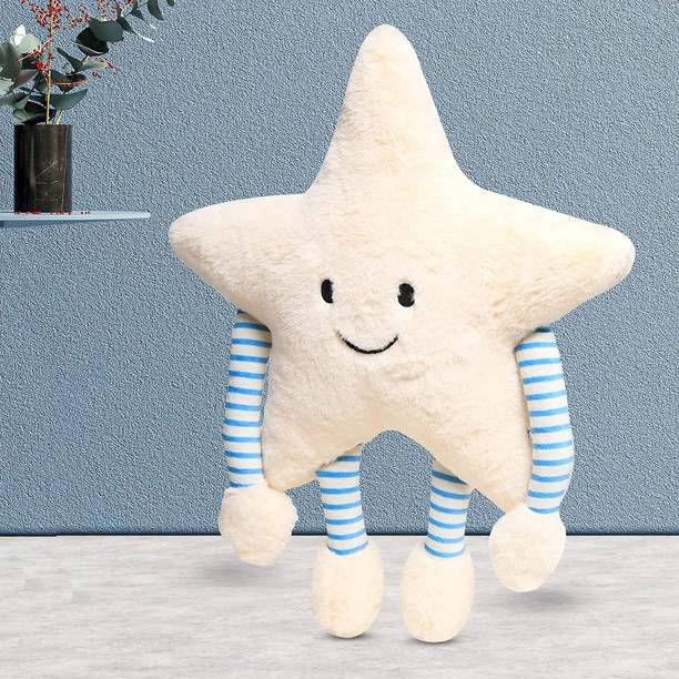 Gking Highy Quality Star Soft Pillow Stuffed Toy For Kids - 14 inch