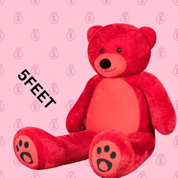 MOSU 5 Feet Giant Plush Teddy Bear – Perfect for Big Hugs and Even Bigger Smiles!  - 152 inch