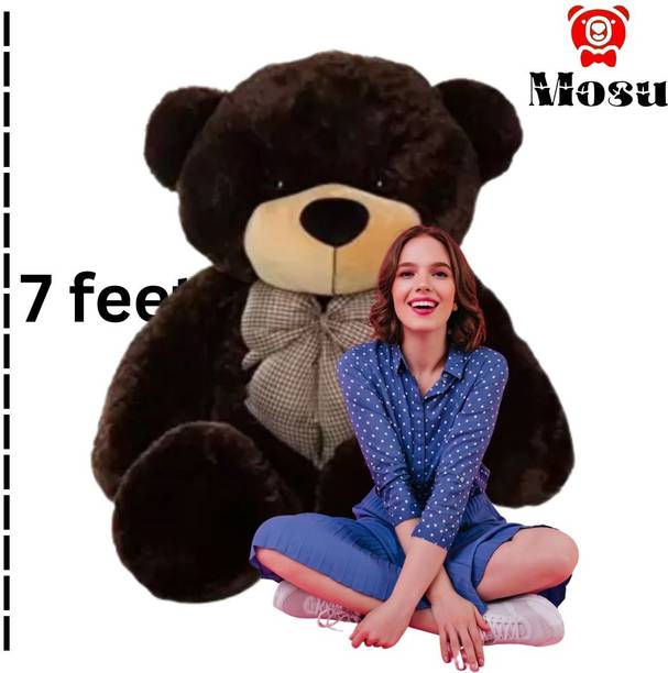 MOSU Soft huggable charming giant teddy bear for kids and girls  - 210 cm