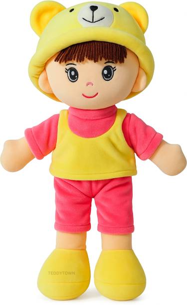 TEDDY TOWN EDDIE BOY Soft Toy – (Pink & Yellow) - 40 cm
