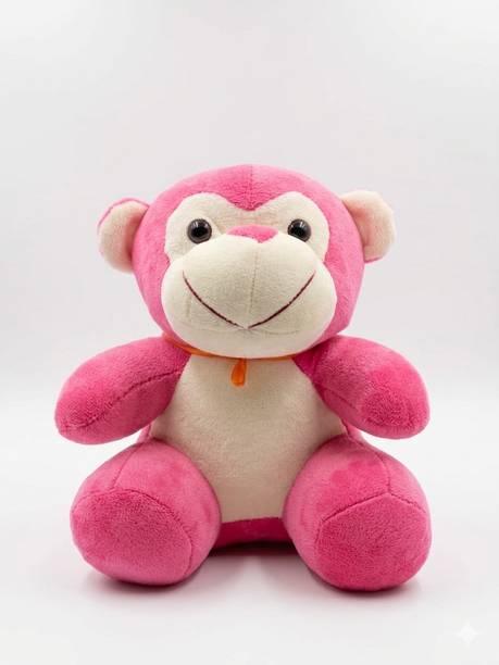 Polyhug Super Premium Quality Monkey Soft Toy Cute Stuffed Animal  - 24 cm