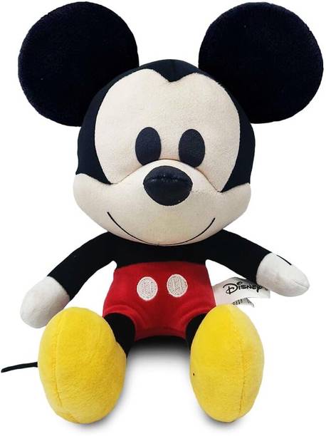 DISNEY Mickey Mouse Soft Toy For 2 Years+ Kids  - 20 cm