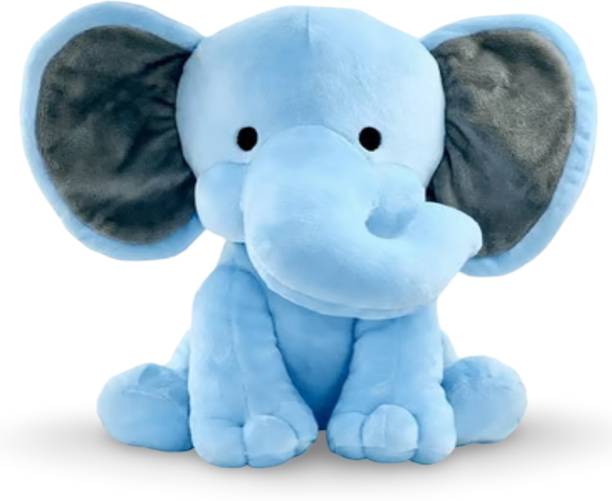 Nyaara Sitting Elephant Plush Soft Toy  - 20 cm