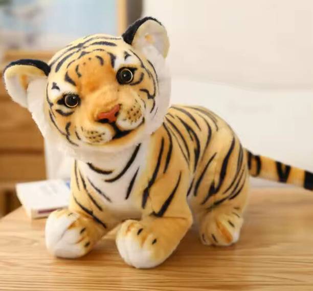 SHREEJI GIFT Tiger Stuffed Soft Toy for Kids  - 23 cm