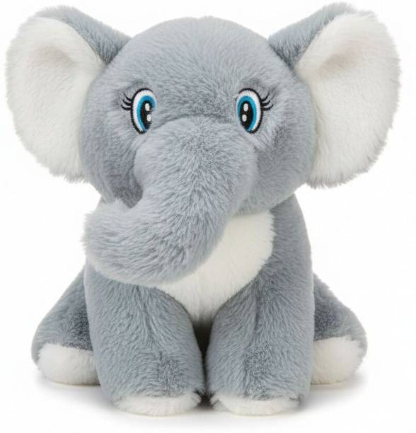 SHREEJI GIFT Adorable & Ultra-Soft Elephant Plush Toy - The Perfect Cuddly Companion  - 25 cm