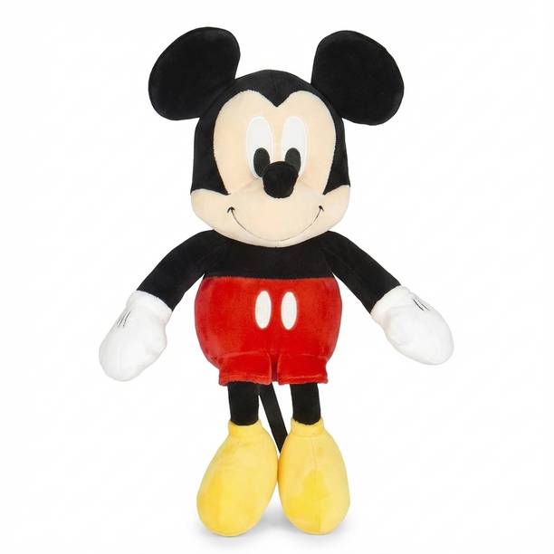 DISNEY Mickey Mouse Soft Toy For 2 Years+ Kids  - 34 cm