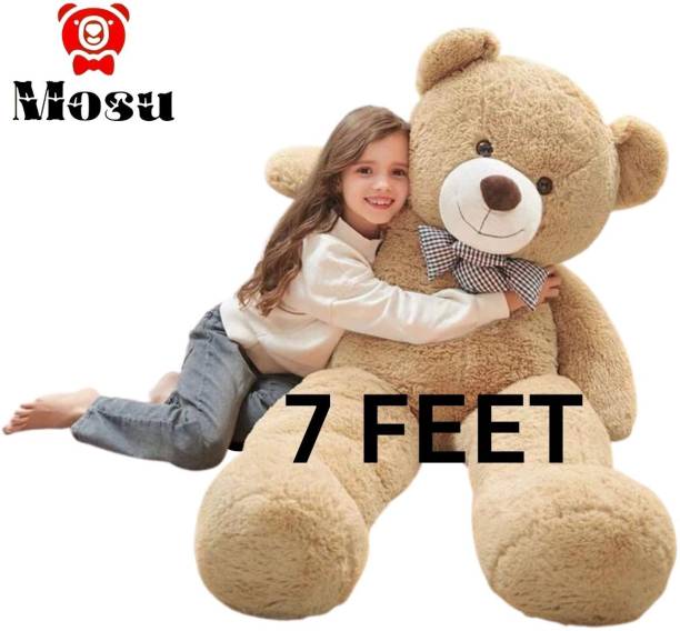 MOSU cute girls long teddy bear 7 feet  - 210 cm
