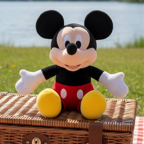 jr jack & rose Mickey Mouse Plush Soft Toy for Kids  - 30 cm