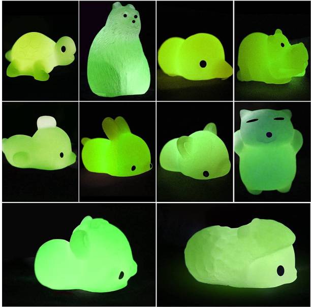 ANABGI Squishy Glow Toys Pack of (Any 5) | Toys Safe for Kids and Babies | Bath Toy