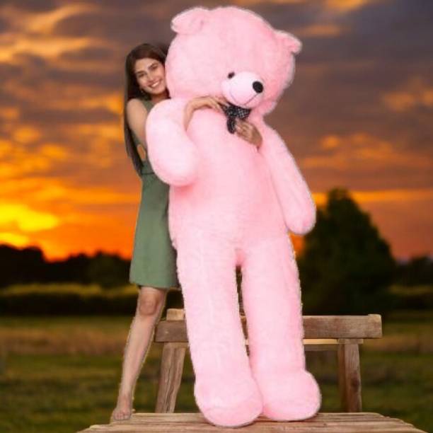 Krishna Creation Giant 5 Feet Pink Teddy Bear – Best Hugging Plush Toy  - 60 inch