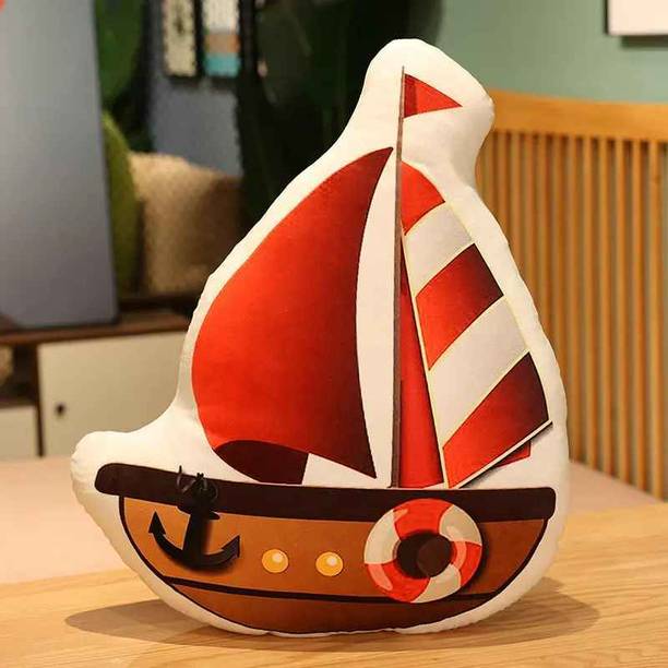 Baby of Mine Boat Plush Pillow Toy – Soft Cushion for Babies, Toddlers & Children - 48.26 cm