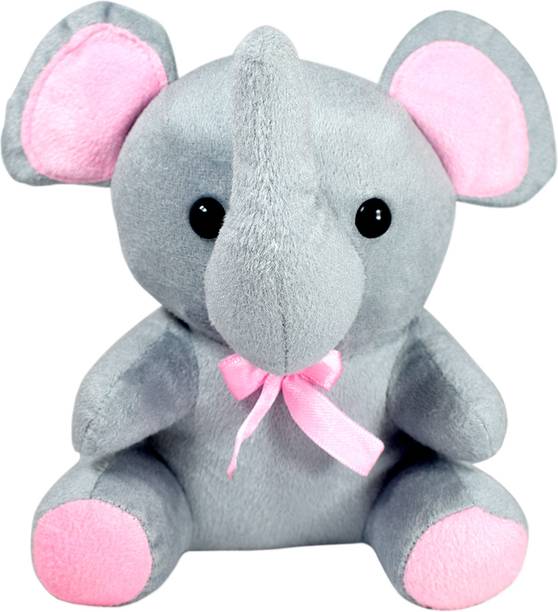 ULTRA Elephant Stuffed Soft Plush Kids Animal Toy  - 8 inch