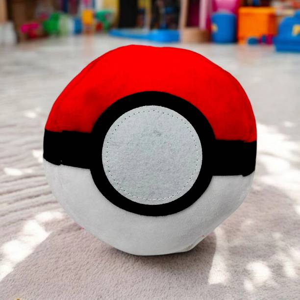 Yey Pokemon 6" Poke Ball Plush, Generation 1 Pokeball - Soft Stuffed Toy for kids  - 6 inch