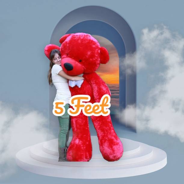 Krishna Creation Teddy Bear 5 FEET for Girls, Gift for Girls, Soft Toys for Girls  - 60 inch