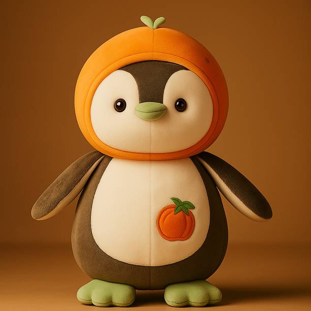 Liquortees Soft toys Fruit Penguin gift for girls teddy bear animal (Randam Color Received)  - 25 cm