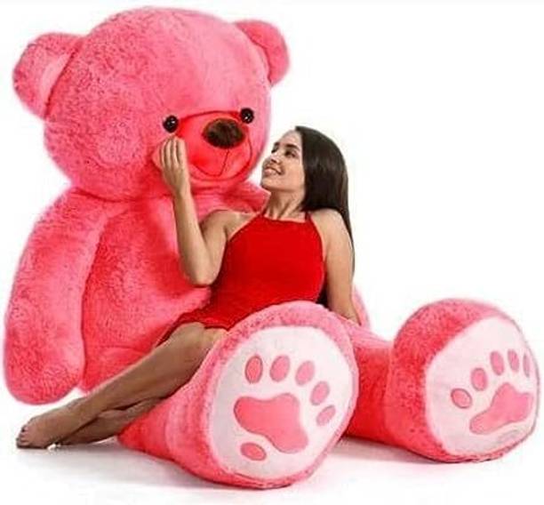 HOUSE OF COMMON 4 FEET Long Soft Lovable Cute Giant Big Size Teddy Bear  - 121 cm