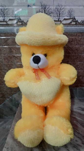JAI MAA KAMLA 100 cm yellow cap teddy mamu  - 100 cm