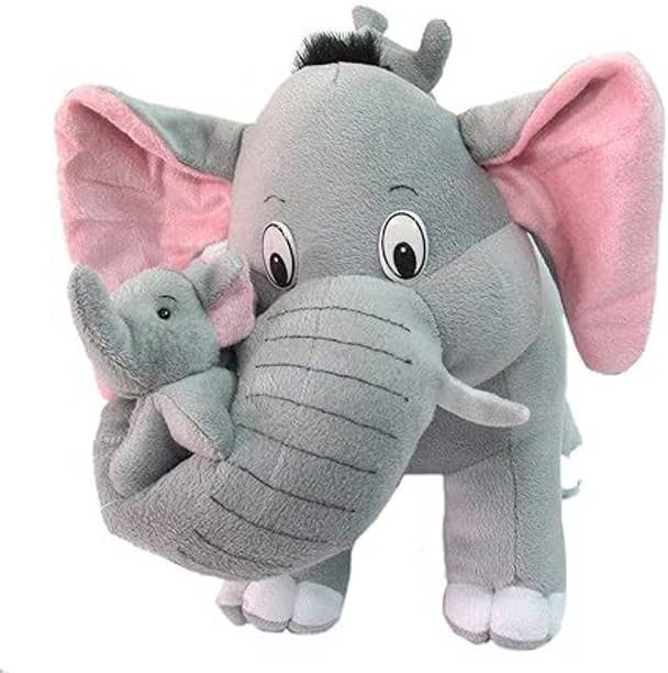 R k Lovely Elephant Soft Toys, Elephant Toys for Kids  - 30 cm