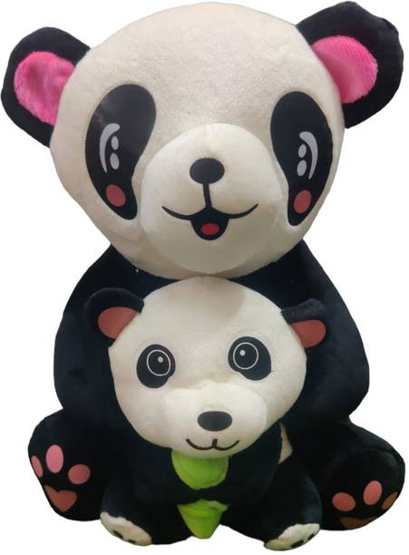 ATHRAVTOYS Baby bamboo panda 38 cm baby girls toys multicolour printing  - 38 mm