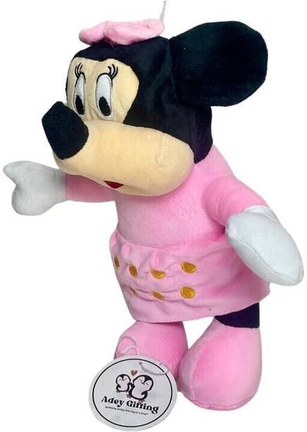 Adey Gifting mini Mouse Plush Fun and Huggable Plush for Disney Fans, Kids and Gift Giving  - 35 cm
