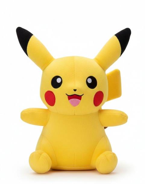FUN KIDS New Cute Pikachu Huggable Soft Toy - Perfect Birthday Gift for Boys & Girls - 16.5 inch
