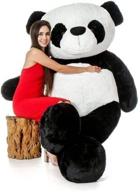 itaCheeHUB Original 5 feet black & white panda teddy bear stuffed animal toy gift for girls  - 150 cm