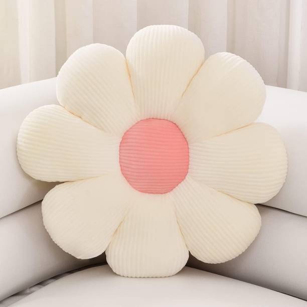 AVSHUB Flower Floor Pillow Cushion Seating Pad Sunflower Chair Cushion for Home - 35 cm