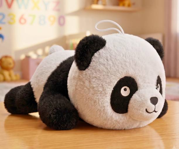 Tickles Cute Sleeping Panda Soft Stuffed Plush Animal Toy for Kids  - 23 cm