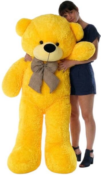 Polyhug 3-Feet Yellow Teddy Bear Premium Soft Plush Stuffed Toy Gifting, and Home Decor  - 91 cm