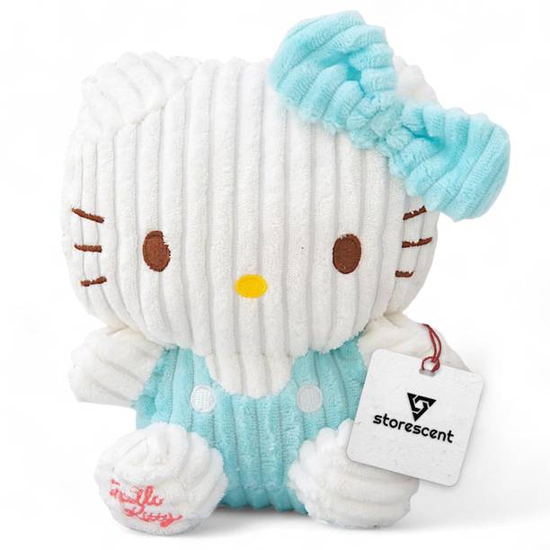BUNVOX Stuffed Animal Plush Soft Toy - HelloKitty Blue-25cm  - 25 cm
