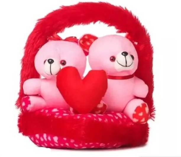 VIJAYPALTRADERS Love day Stuffed Toys For valentine day special Teddy Bear  - 25 cm