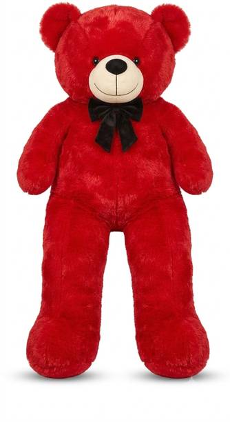 Goodhug 3 Feet Giant Red Teddy Bear Plush Toy – Ultra-Soft Cuddly Stuffed Animal  - 91 cm
