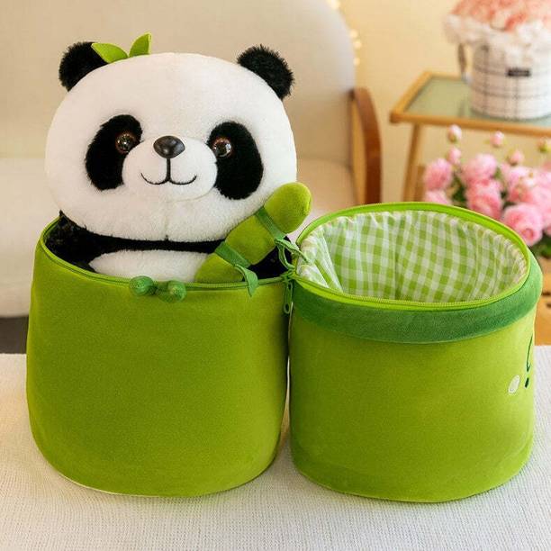 VibeFly Bamboo Panda soft toys for kids |girls |birthday gift for kids|gitrls -35 cm  - 30 cm