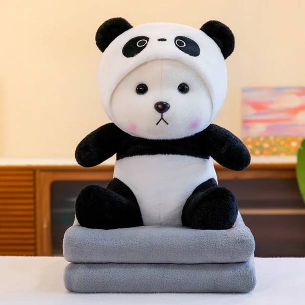 plush joy Panda Bear Soft Stuffed Plush Animal Toy for Kids and Birthday Gift Toys  - 42 cm