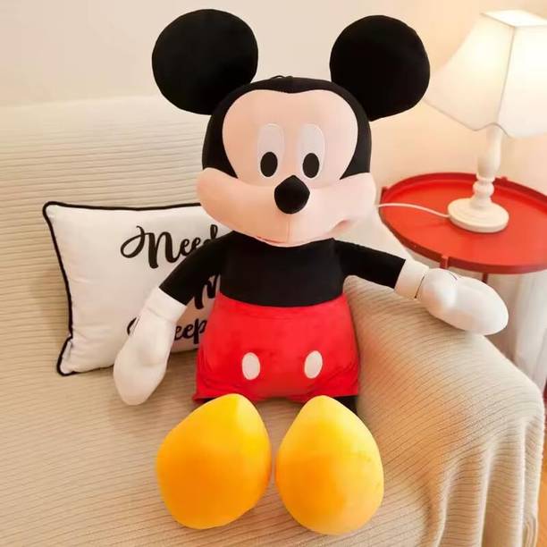 BEST4U TOYS Mickey Mouse Soft Toy 50cm Cartoon Character Soft Plush Stuffed Toy for Kids  - 50 cm