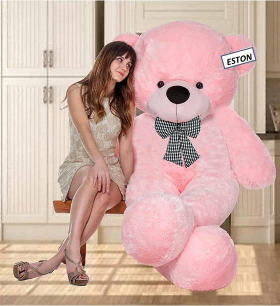 eston 4 ft Soft Pink Color Teddy Bear For Gift To Someone Special  - 120 cm