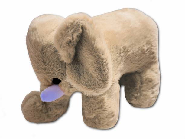 Avirons Brown Elephant Teddy Soft Stuffed Plush Toy for Kids Baby,Boys & Girls  - 22 cm