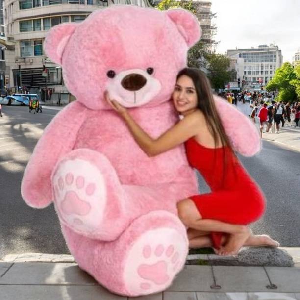 JINGA BELA Jumbo 5 Feet Pink Teddy Bear – Perfect Playmate for Kids  - 60 inch