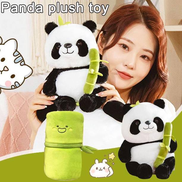 VibeFly Bamboo Panda soft toys for kids |girls |birthday gift for kids  - 30 cm