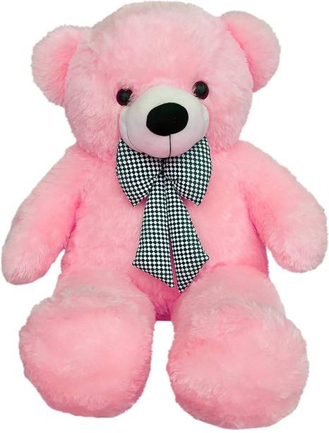 MOLAP Pink teddy bear 3 feet for gift st e (some one ) - 91.11 cm (Pink)  - 10 cm