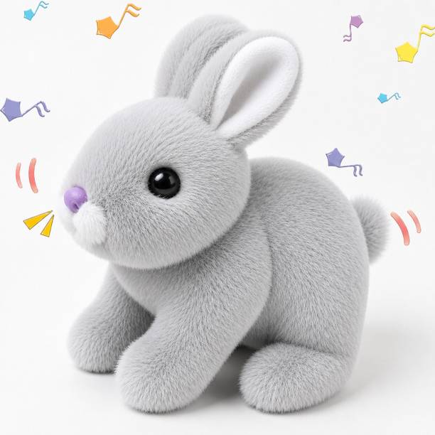 Shubh Hopping Bunny Toy | Electronic Jumping Rabbit with Sound & Music for Kids  - 5 inch